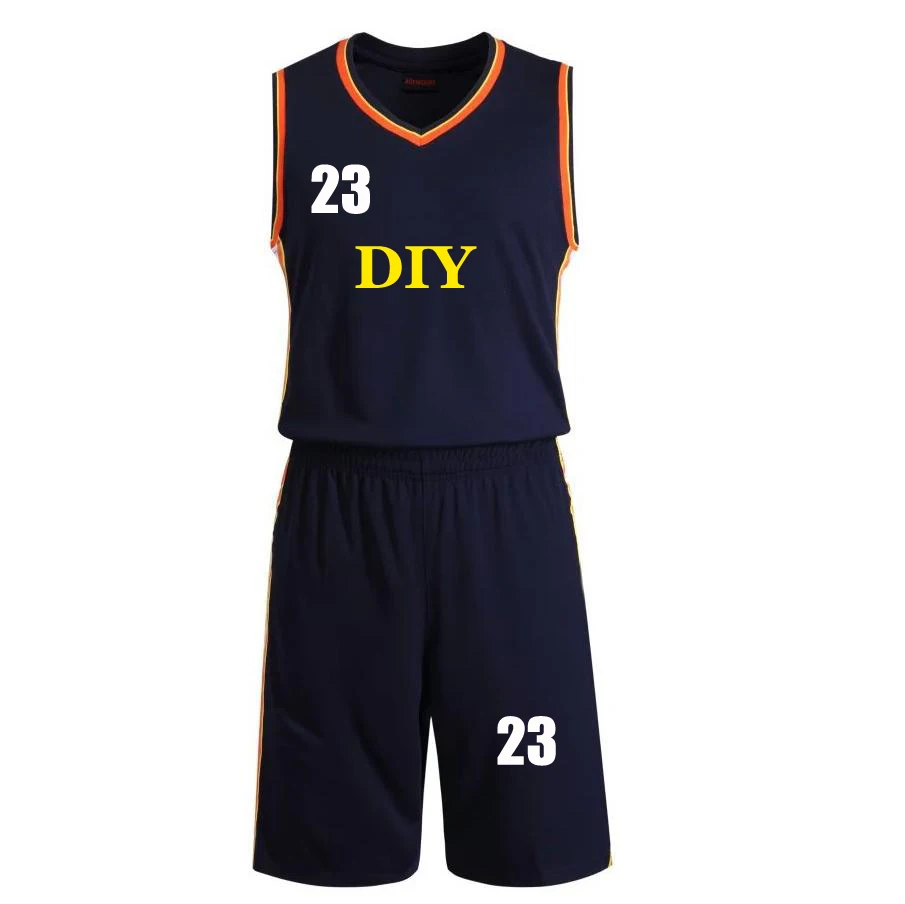 2016 Quick Dry 5XL Large Size Men's Basketball Jersey Sports Set Men