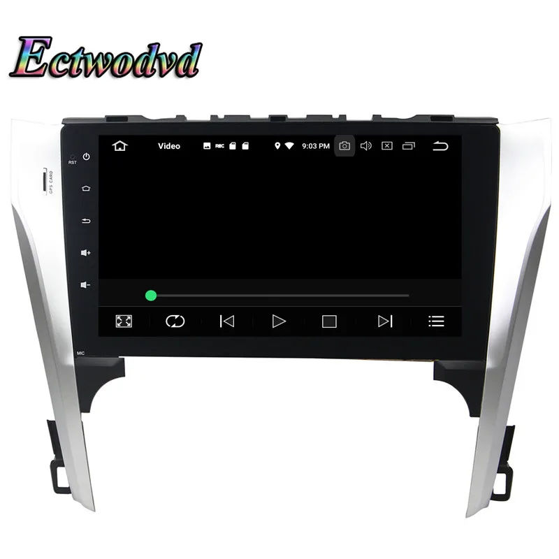 Best Ectwodvd Octa Core 4G RAM 64G ROM Android 9.0 Car Multimedia DVD Player GPS HeadUnit for Toyota Camry 2012 2013 8