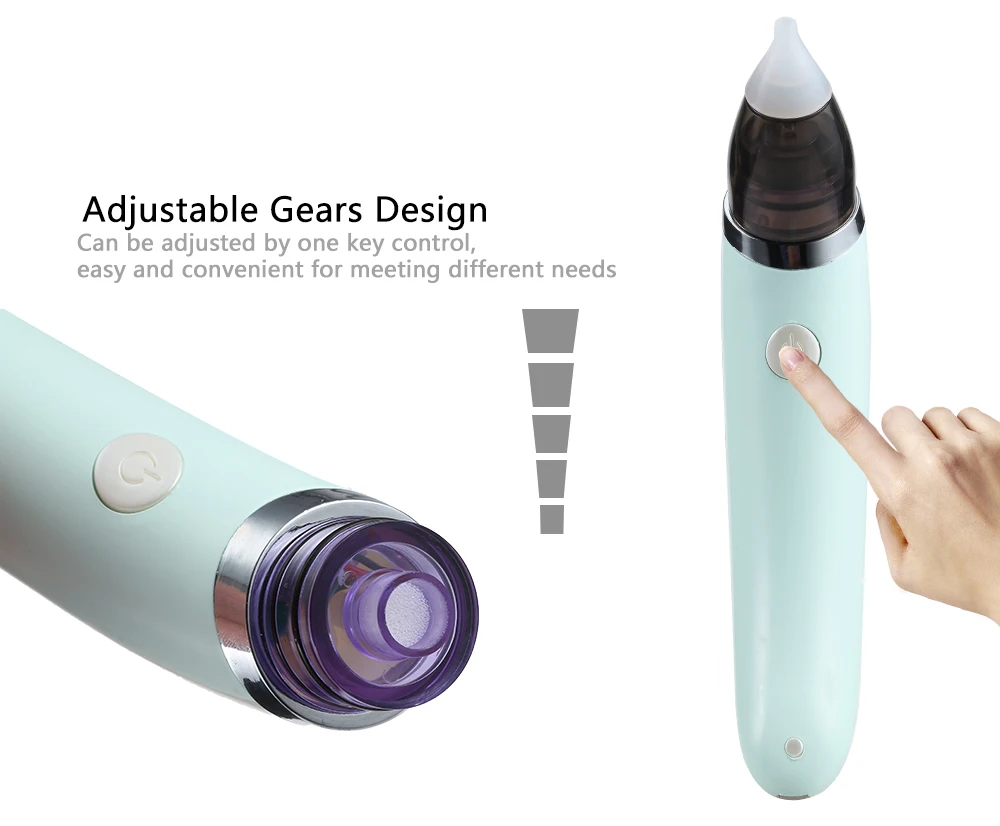 Baby Nasal Aspirator Electric Automatic Portable Nose Cleaner Suction  (8)