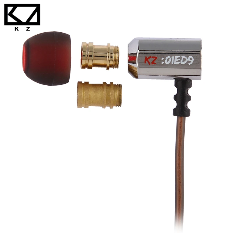 KZ ED9 Super Bowl Tuning Nozzles T Shaped Driver Monitoring In Ear Headphones HiFi Earphone With