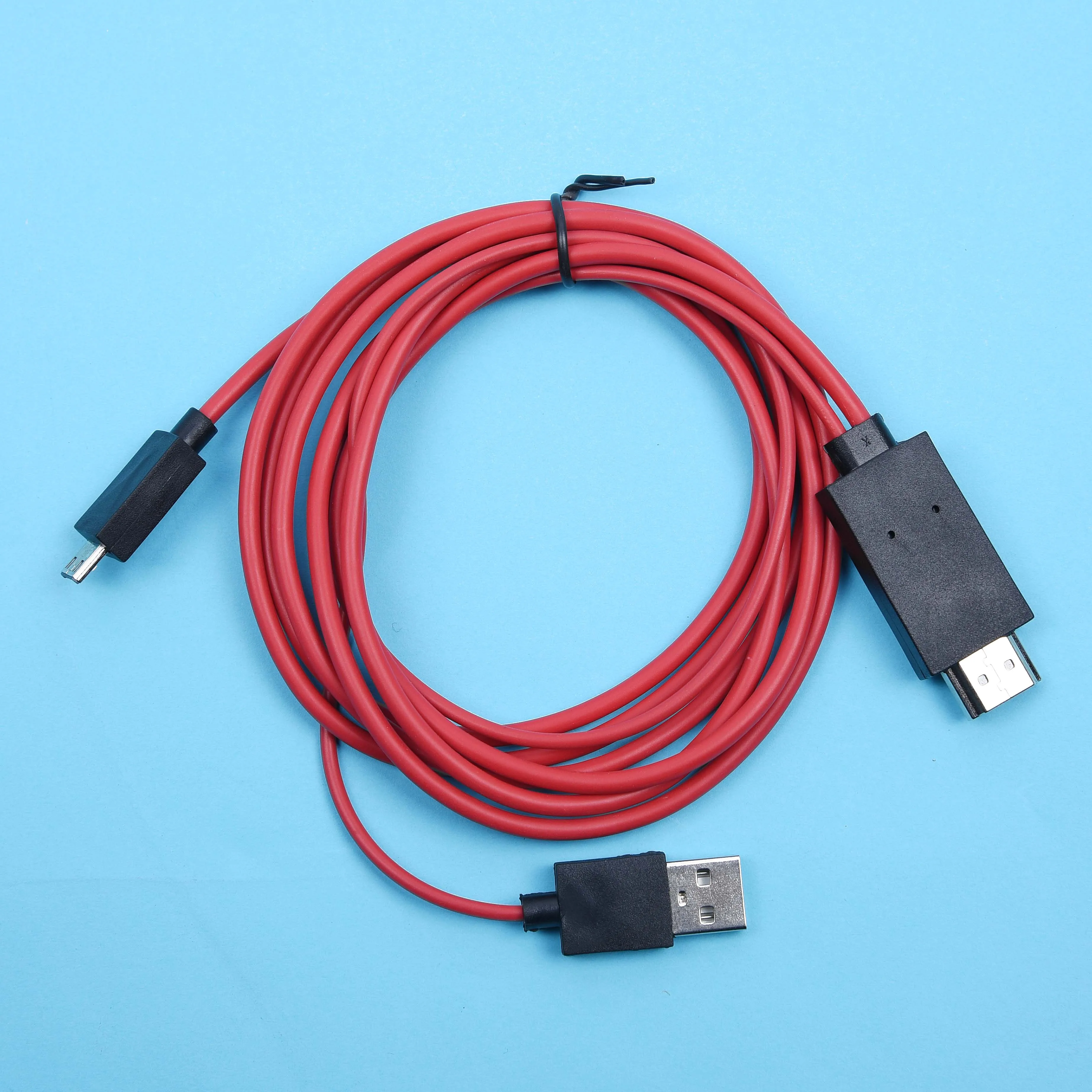 2 в 1 USB Micro MHL к HDMI 1080P HD кабель адаптер для Samsung Galaxy S5 S4 Note 3 2 мобильных телефонов, планшетов Кабельный адаптер 5 В/1A