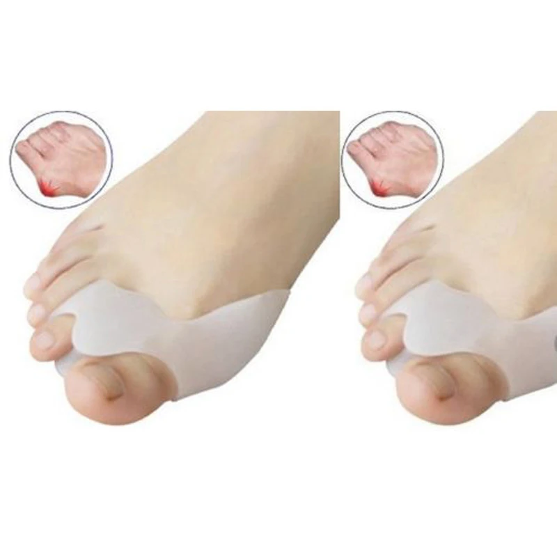 1 пара Мягкий силиконовый разделитель для ног Жук-дробилка эктропион осанка ортопедическая костяная коррекция осанки