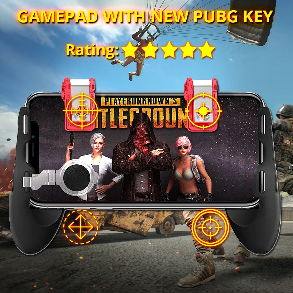 gamepad with new red pubg button