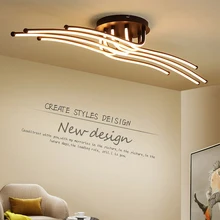 2018 New Arrival Modern ceiling chandelier lights for living room bedroom Study room Modern led chandelier lighting fixtures modern led ceiling chandelier for study room bedroom living room modern chandelier fixtures lustre dimming bedroom chandelier