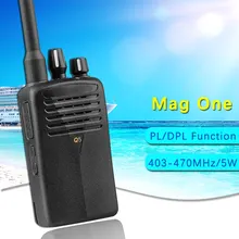 Portable Walkie Talkie Mag One Q5 16CH UHF 403-470MHz Handy Ham Radio Hf Transceiver Two Way Radio Comunicador