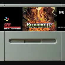 16Bit игры* Романтика трех царств IV-стена огня(PAL Европейская версия