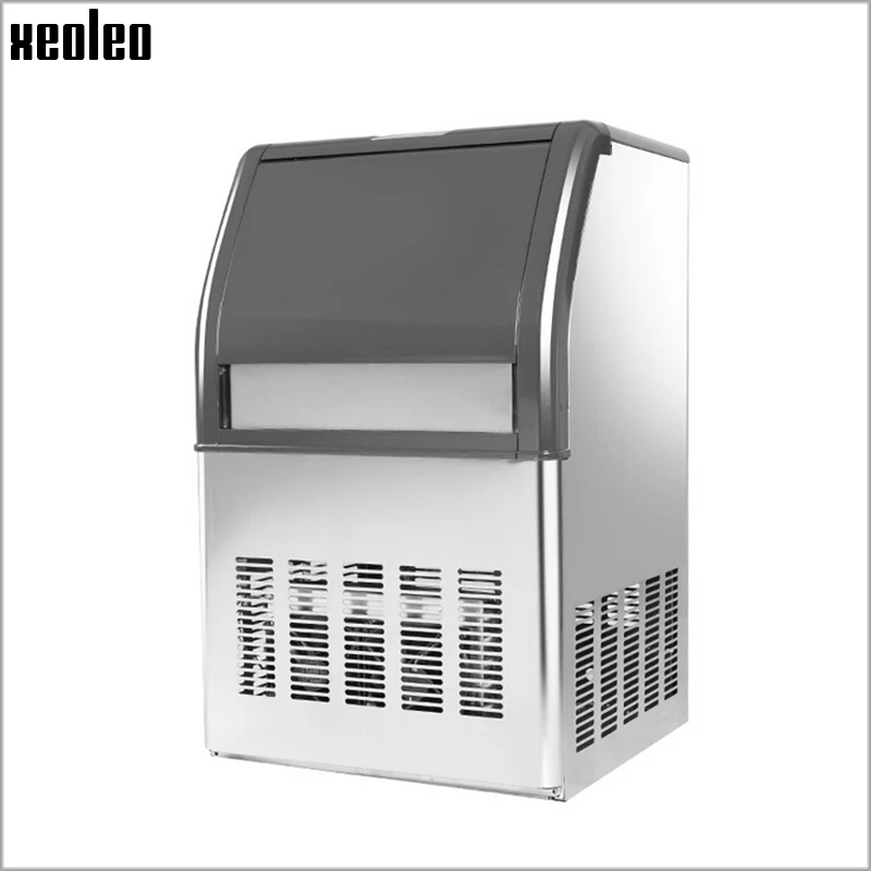Xeoleo Commercial Ice maker 50kg/24h Ice machine Stainless steel Ice