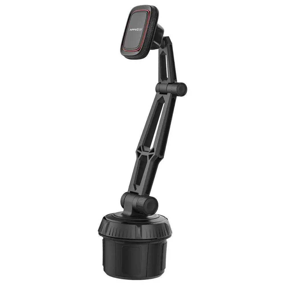 

Universal Magnetic Car Cupholder Mount with Adjustable Arm [2 in 1] for iPhone XR max 8 plus Samsung S9 HTC U11 Cell Phone