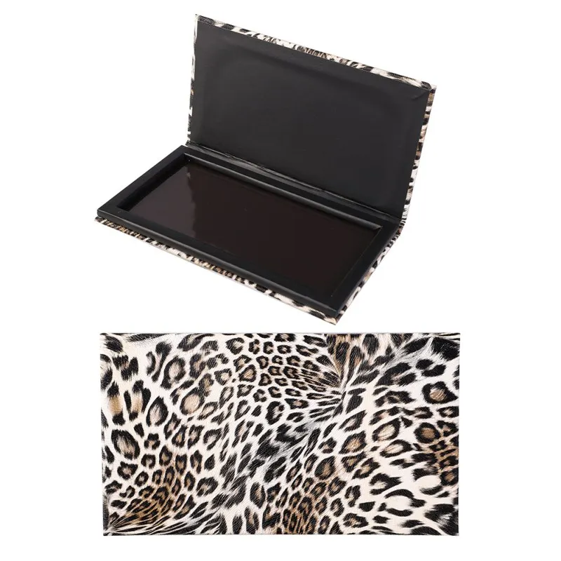 

Leopard Empty Makeup Palette Magnetic Makeup Palette for Eyeshadow Lipstick Blush Powder Without Metal sheets Black Large