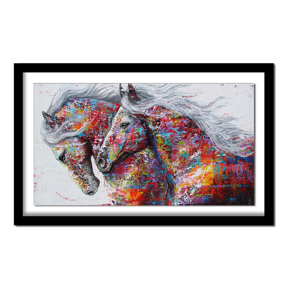 diamant painting Diamond Painting Horse Kits Handmade Needlework DIY Embroidery Animal Rhinestone Picture | Дом и сад