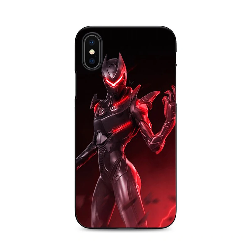 Battle royale мягкий силиконовый черный чехол для телефона Raven Epic Omega для iPhone XS 6 7 8 plus 5 5S 6s se для Apple X 10 - Цвет: 4952