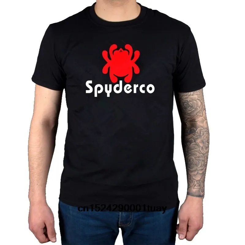 

Mens Spyderco New Logo Fashion T Shirt Classic Tops