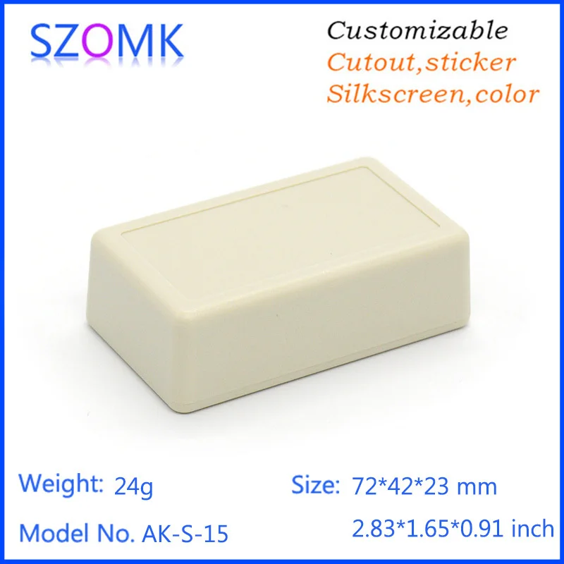 plastic enclosure for electronics control box szomk diy enclosure junction box plastic housing small abs instrument enclosure distribution box black plastic box enclosure electronics case   (6).jpg