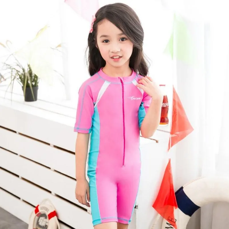 

Child Swimwear One Piece Boys Girls Swimsuits Kids Bathing Suits Baby Swimsuit Girl Children Beach Wear Diving Swimming Suit