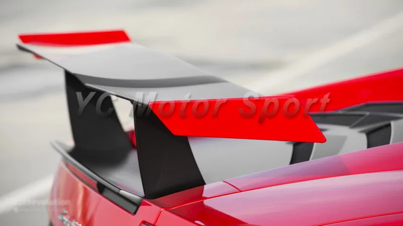 2003-2014 Lamborghini Gallardo LP550 LP560 LP570 LP570-4 Super Trofeo Style GT Wing FRP (28)