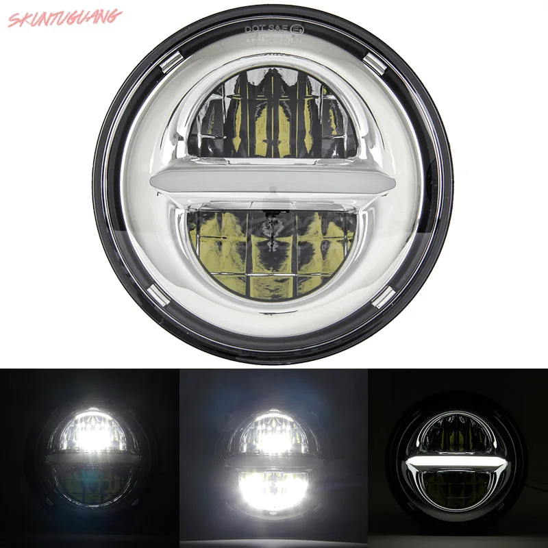 

5.75 inch LED Headlight 50W DRL High Low Beam 5 3/4" Motorcycle Headlamp For Harley Sportster Touring