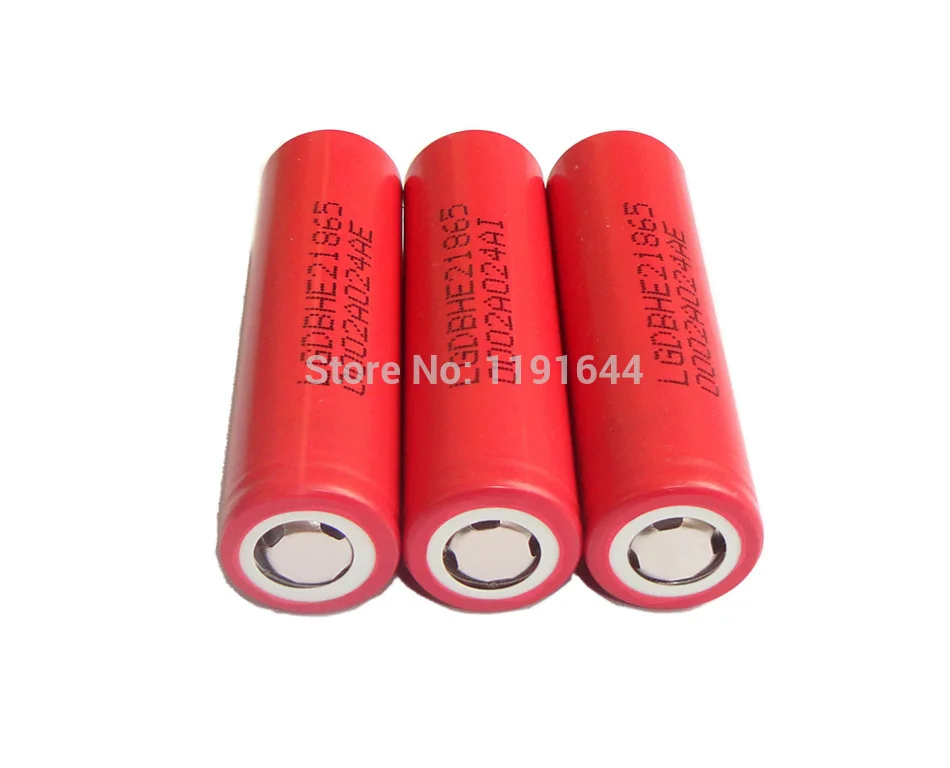 2 шт./лот 3,6 V ICR18650 HE2 18650 2500mAh импульсный 35A разрядный Аккумулятор для LG Замена VTC4/VTC5