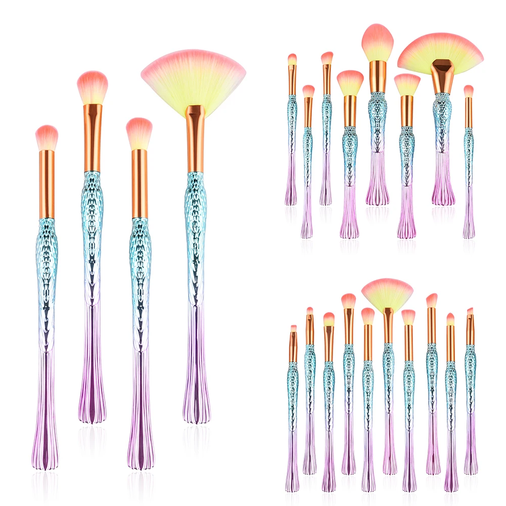 Soft Synthetic Fibers Hair Eyeshadow Eyebrow Brush Eye ...