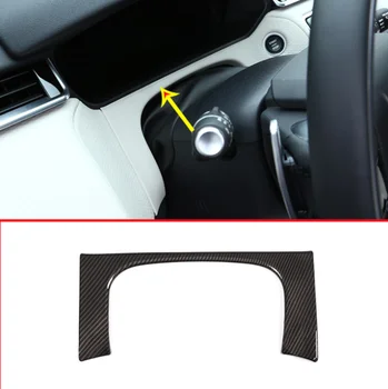 

Carbon Fiber For Land Rover Range Rover Velar 2017 2018 ABS Chrome Dashboard Decoration Frame Cover Trim Car Accessories