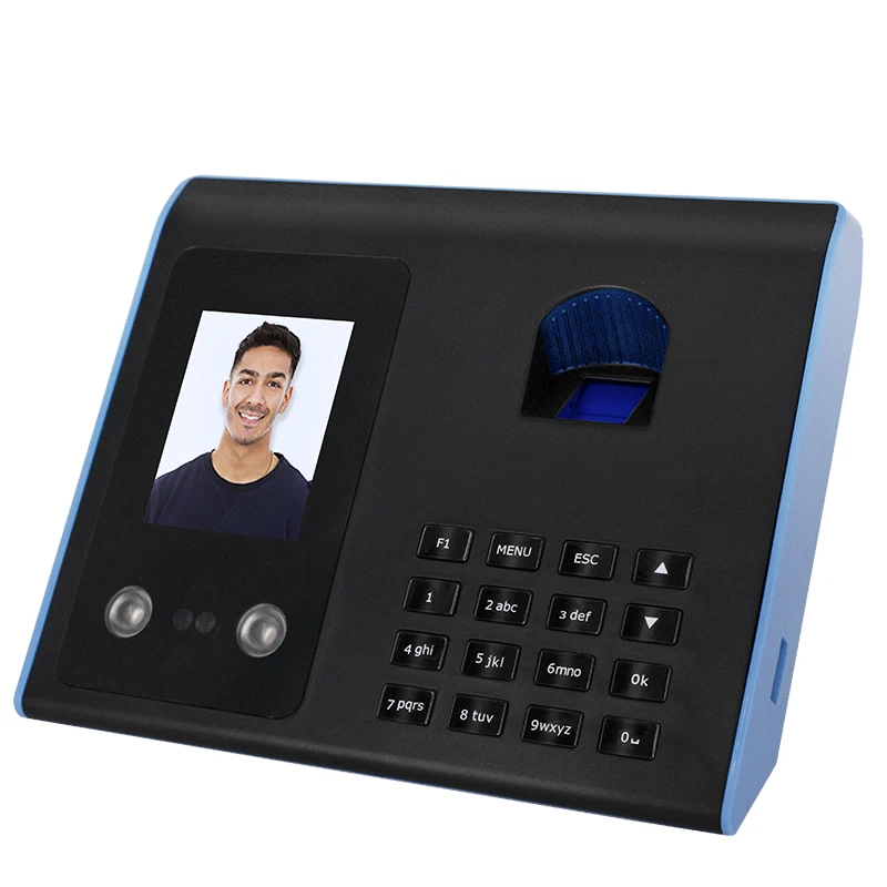 Face fingerprint recognition attendance machine fingerprint punch card machine employee commute attendance machine