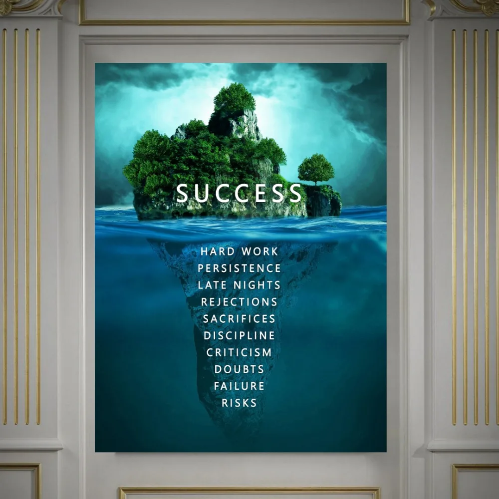 

1 Piece Canvas Wall Picture Home Decor printed Painting SUCCESS ISLAND