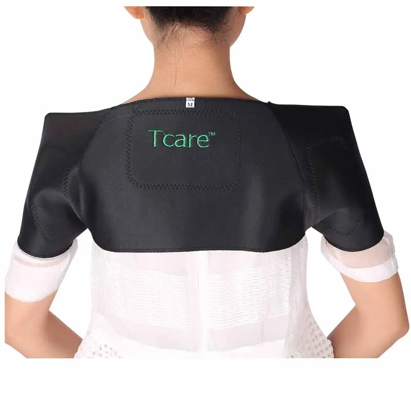 

1 Pcs Self-heating Tourmaline Shoulder Brace Support Magnetic Therapy Tourmaline Belt Braces Pain Relief Health Products