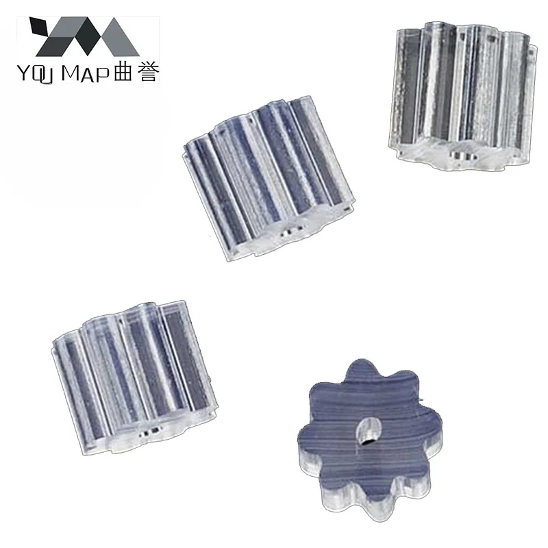 

100pcs Earrings Jewelry Accessories Rubber Back Octagon Ear Plugging Blocked Plastic Earring Back Stoppers