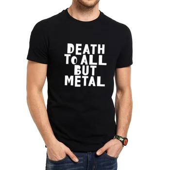 

Mens DEATH TO ALL BUT METAL T-shirts Men Tee