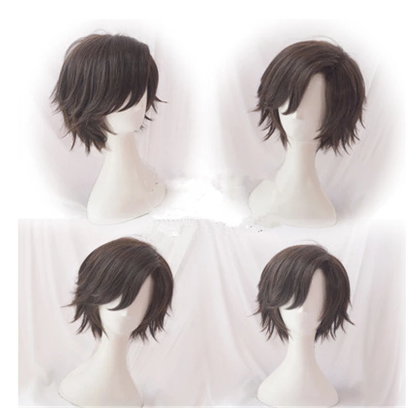 Cosplay Wig Korea Game Mystic Messenger 707 Luciel Choi Men Harajuku Short Hair