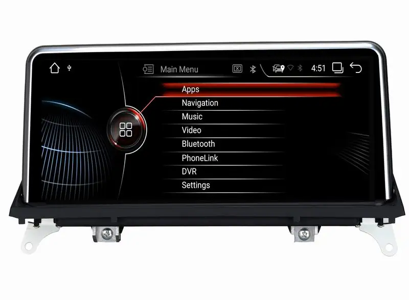 Top Android 7.1.1 Car DVD player FOR bmw X5 E70 FOR bmw X6 E71 CCC / CIC system car audio device monitor stereo ips screen receiver 2