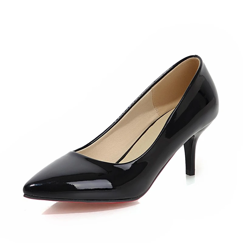 Noir Ol Taille Grande rose blanc Femmes Sexy Chaussures 34 Sur Slip Minces Talons Offre Élégant Spéciale vert De jaune Femme 43 Sarairis Pompes UCaxwSqEt