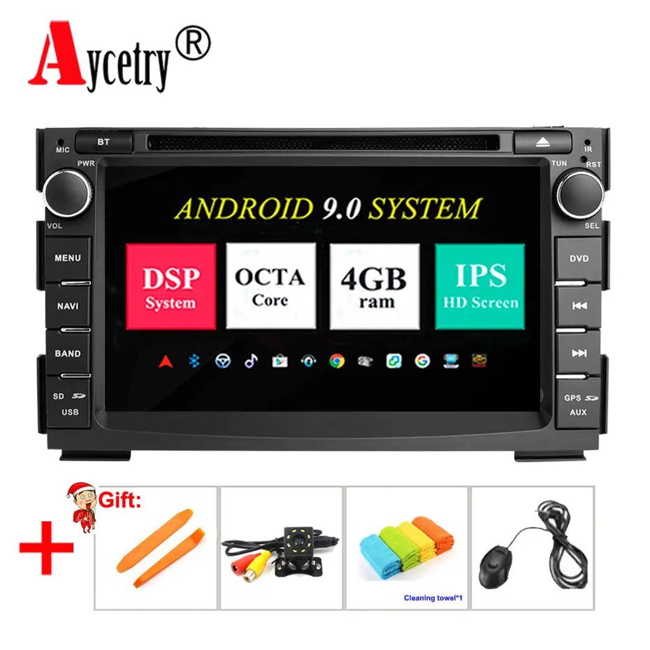 

IPS DSP 4G 64G 2 Din Android 10 car multimedia dvd player For KIA Ceed 2009 2010 2011 2012 auto radio GPS Navigation fm obd2 DVR