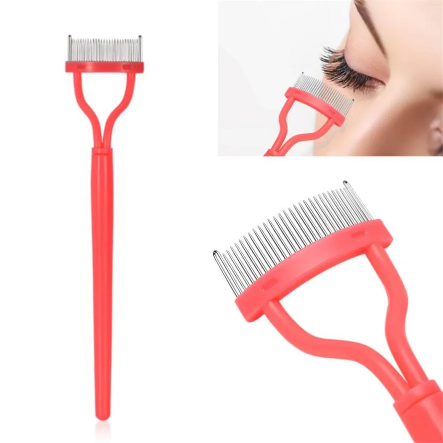 

New Eyelash Brush 1PC Eyelash Comb Lash Separator Mascara Lift Curl Metal Brush Beauty Makeup Tool 40