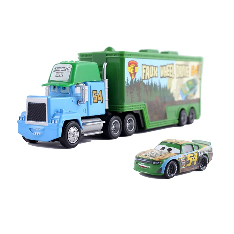 Disney Pixar машина 2 3 Молния Маккуин Джексон шторм дядюшка грузовик 1:55 литье под давлением автомобиль игрушка ребенок день рождения Рождественский подарок