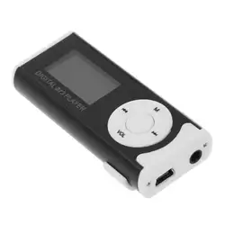 Mini USB Клип ЖК-дисплей MP3 плеера с светодиодный свет Поддержка 16 ГБ Mini SD карты памяти