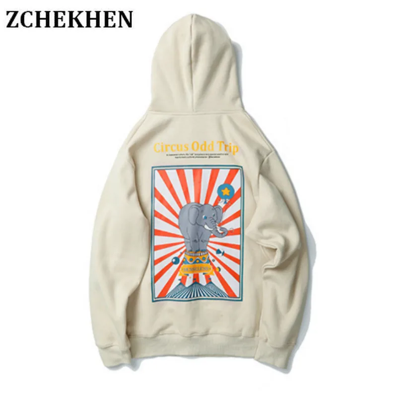 

Hurricane Ukiyo Printed Pullover Hoodies Men Sweatshirts Hip Hop Casual Streetwear Hooded 2019 Men Harajuku Fashion Tops
