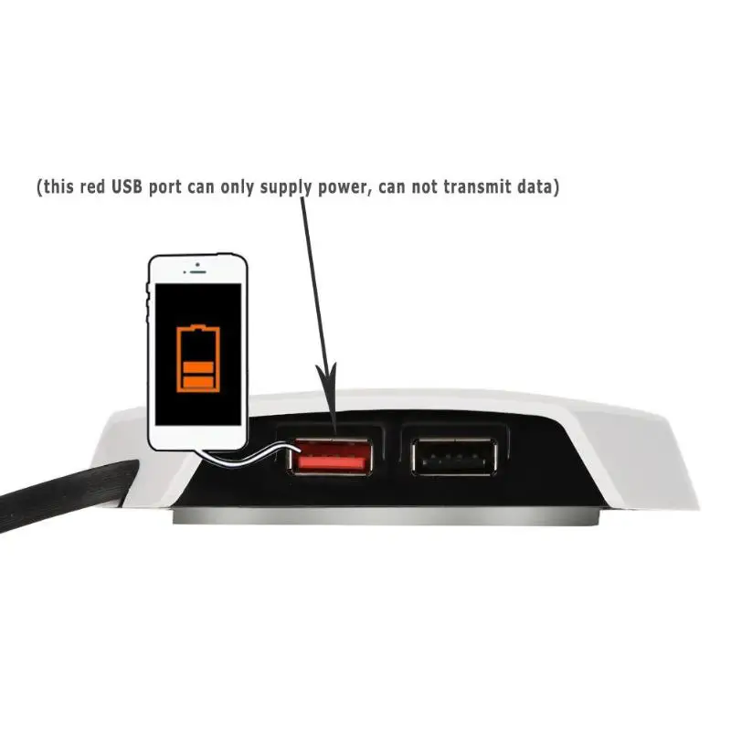 Водонепроницаемый корпус для настольного ПК с двумя USB портами кнопка питания