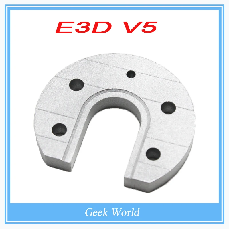 DIY Aluminum 3D printer accessories Reprap Kossel E3D V5 / Hot end Round Fixed Sandblasting | Электронные компоненты и