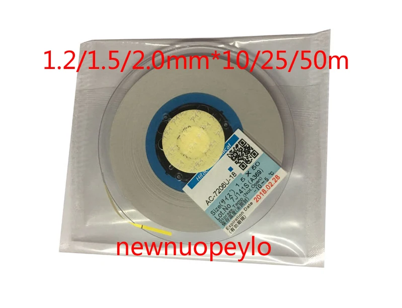 

2PCS New Date ACF AC-7206U-18 TAPE For LCD Screen Repair 1.2/1.5/2.0mm*10m/25m/50m Original LCD Anisotropic Conductive ACF Film