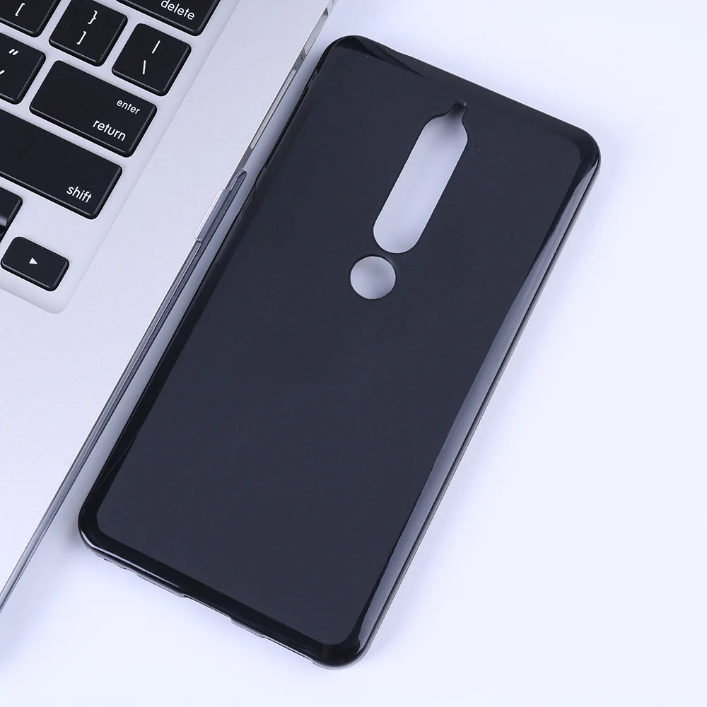 Матовый Мягкий ТПУ чехол для Nokia 6 1 Plus X6 Nokia6.1 Nokia6 2nd 2018 силиконовый Ультратонкий |