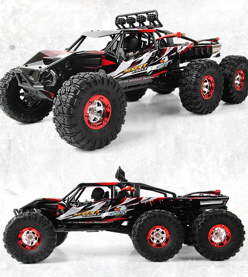 Профессиональный радиоуправляемый грузовик vehile toy FY 06 2 4G 4CH 6 колесный 1:12 46 см 4WD