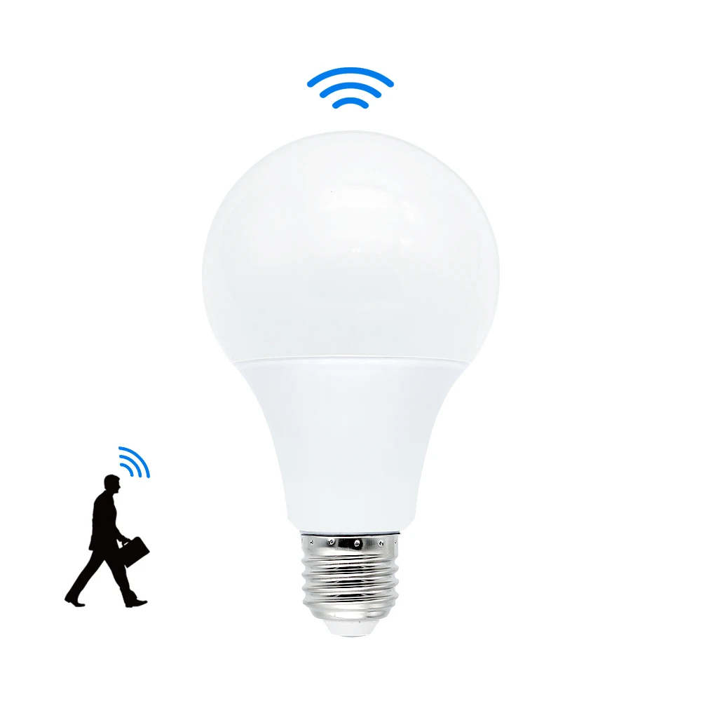 

220V E27 Ampoule 5W 7W 9W 12W Motion Sensor LED Bulb Radar Sensor Light Lamp 6500K Lamparas For Home Stair Pathway Corridor