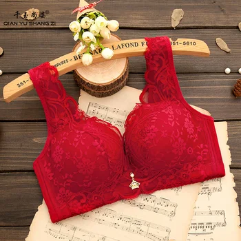 

Nice Deep V Bra New Thicken Bra Women Massage Push Up Brassiere Bralette