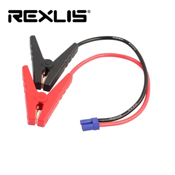 

1Pcs Auto Battery Emergency Cable Wire Cable Clip Jump Start Leads with EC5 Plug Booster Cable Emergency Terminals Jump Starter
