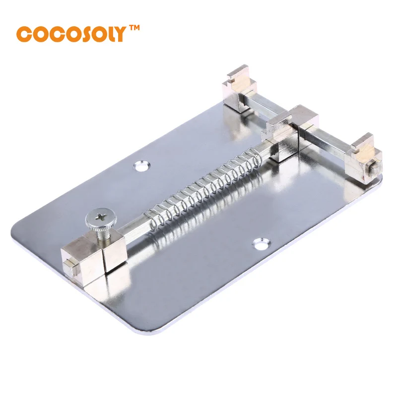 Silver Stainless Steel Cell Phone PCB Repair Holder Platform Maintenance Fixtures Mobile Phone Circuit Boards Repair Tool Silver Stainless Steel Cell Phone PCB Repair Holder Platform Maintenance Fixtures Mobile Phone Circuit Boards Repair Tool