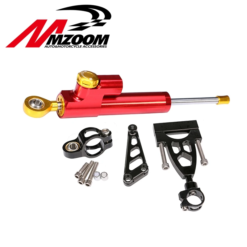 Бесплатная доставка mzoom hyperpro ЧПУ рулевой демпфер комплект для Honda CB400 VTEC 1999 2012
