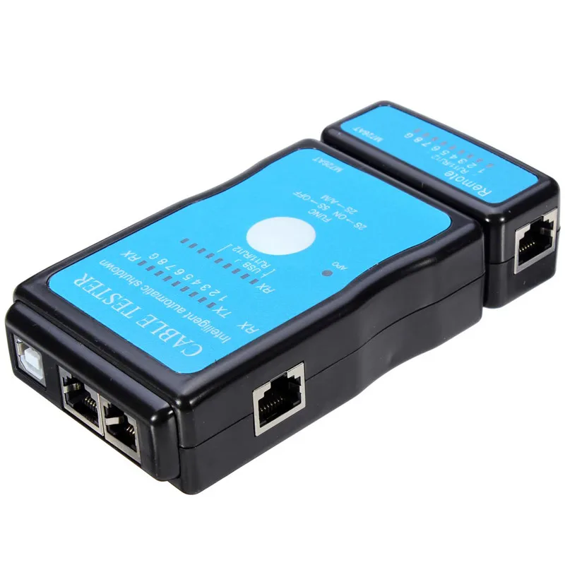 Универсальный сетевой кабель тестер кабеля LAN детектор Micro USB RJ45 RJ11 RJ12 сети Ethernet Инструменты cat5 кабель детектор