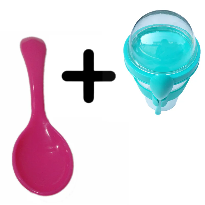 

Color Plastic cake tools Spoons Environmental Protection PP Material Food Spoons Bakeware Tool Cupcake Cookie Kitchen Accessorie
