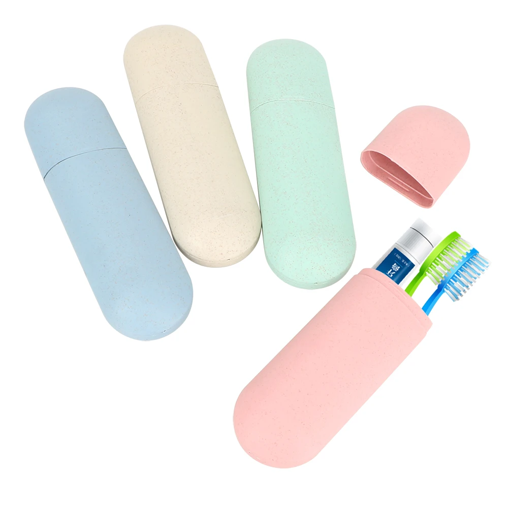 

4 Colours Portable Travel Toothbrush Box Toothbrushes Cover Anti-bacterial Toothbrush Storage Holder Dustproof