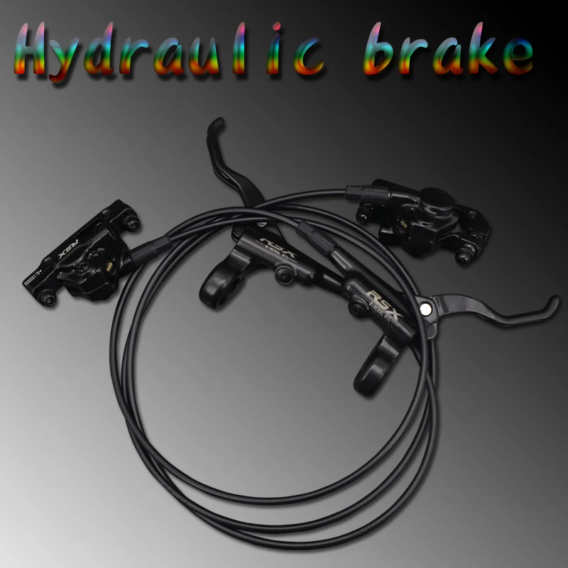 

PSX brake BR BL hydraulic brake disc set front and rear bicycle mountain bike mountain bike disc brake oil brake clamp